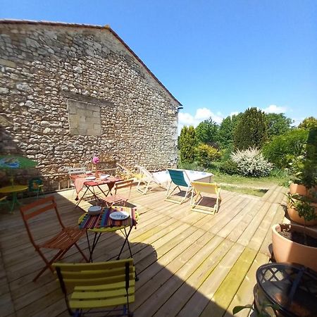 La Yourte Des Merveillaux Riocaud Extérieur photo